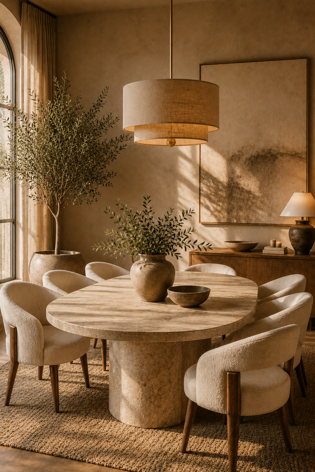 cozy luxury dining room